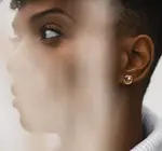 Earrings | Oyster Studs | 24KGP