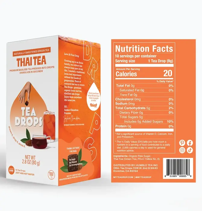 Tea Drops | 10-Count Box