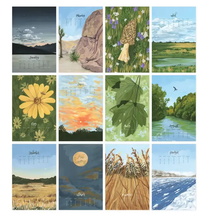 Wall Calendar | XL 2026 | Natural World
