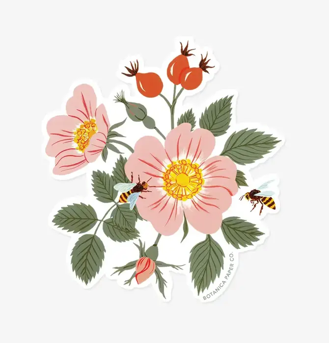 Sticker | Vinyl | Dog Rose