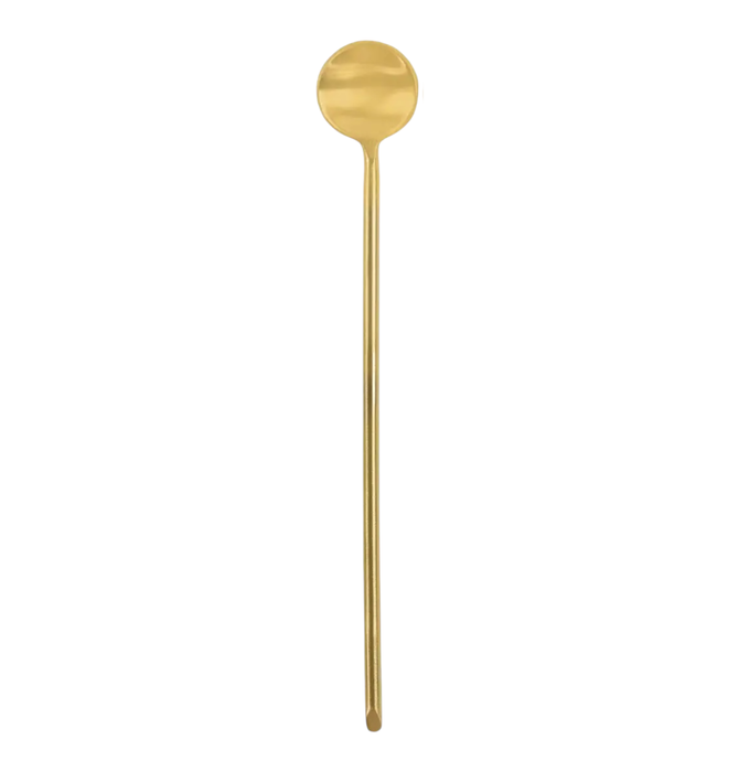Spoon | Thin Gold | 6.75" Long