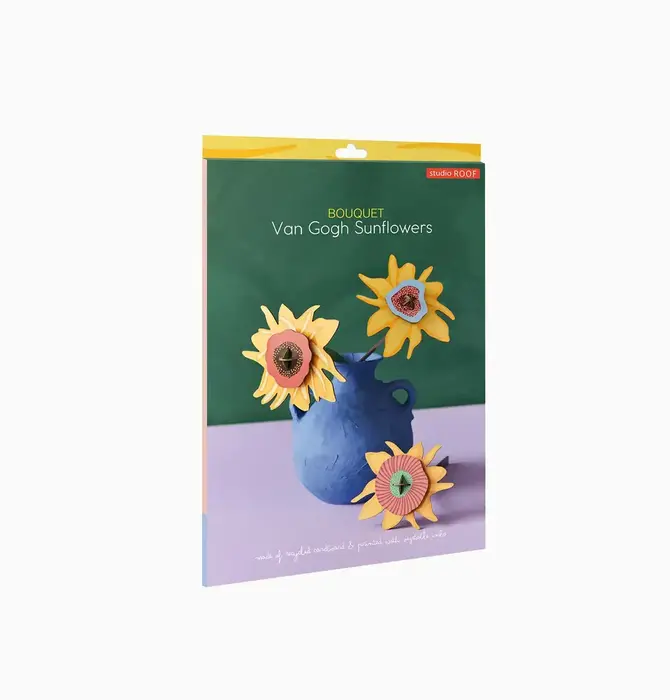 3D Floral Puzzle | Van Gogh Sunflowers
