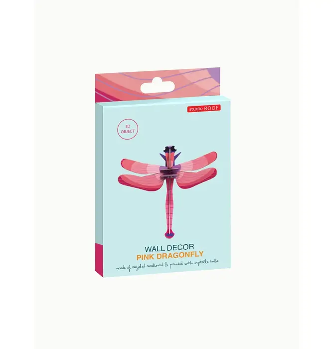 3D Insect Puzzle | Small Dragonfly | Ruby