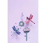3D Insect Puzzle | Small Dragonfly | Ruby