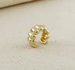 Earrings | Scalloped Ear Cuff | 18KGF