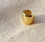 Earrings | Bold Plain Ear Cuff | 18KGF