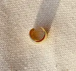 Earrings | Bold Plain Ear Cuff | 18KGF