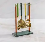 Bar Tool Set | Niko | Jewel-Toned Glass