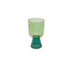 Glass Tumbler | Niko Tall | Teal + Green