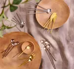 Knife | Thin Serving Spreader | Gold-Tone