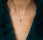 Necklace | Scissors Charm 16-18" | Sterling Silver