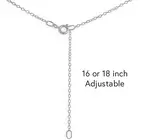 Necklace | Scissors Charm 16-18" | Sterling Silver