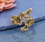 Ring | Bronze Cherry Blossoms | Adjustable Size 7