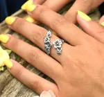 Ring | Bronze Cherry Blossoms | Adjustable Size 7