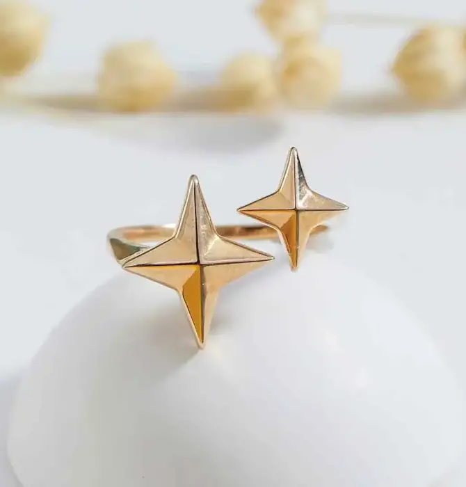 Ring | North Star | Bronze | Adjustable