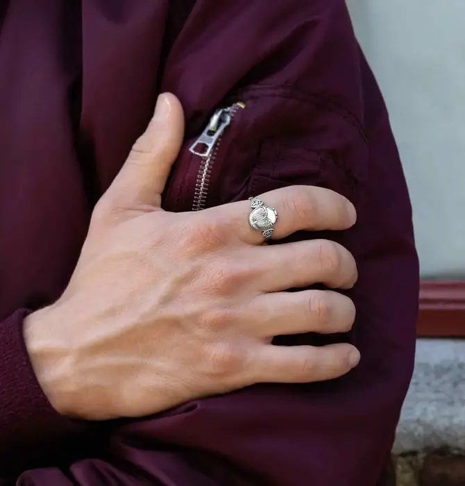 Ring | Scarab | Sterling Silver