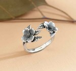 Ring | Dogwood 2-Flower Adjustable