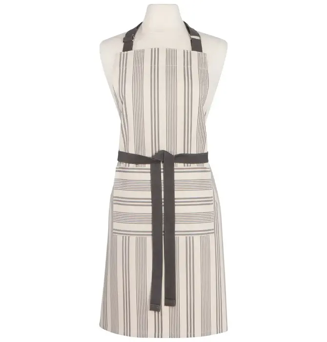 Apron | Chef | Pencil Stripe Gray