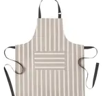 Apron | Chef | Pencil Stripe Gray