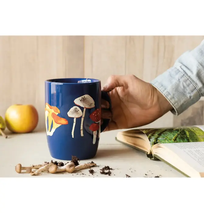 Mug | Field Mushrooms Tall | Stoneware