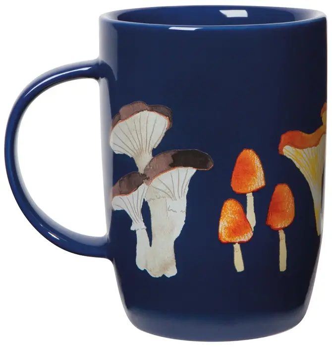 Mug | Field Mushrooms Tall | Stoneware