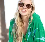 Sunglasses | Aire | Beige/Gold/Brown Polarized