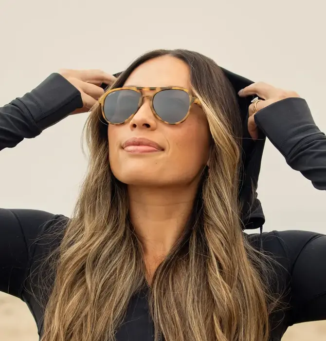 Sunglasses | Dunes | Soft Honey Tortoise/Smoke Polarized