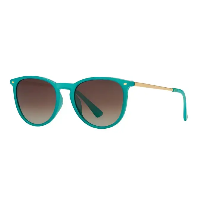 Sunglasses | Aire | Milky Teal/Gold/Gradient Brown Polarized