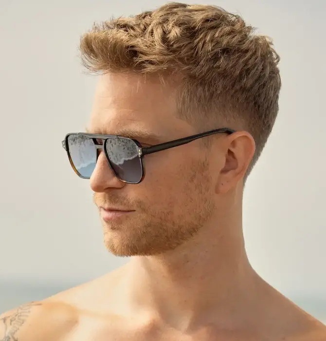 Sunglasses | Pedro | Onyx/Tortoise Fade/Grey Polarized