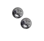Earrings | Jackets | Glimmer | Hematite | Platinum-Plate