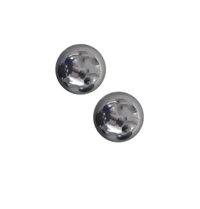 Earrings | Jackets | Glimmer | Hematite | Platinum-Plate