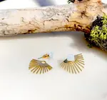 Earrings | Jackets | Eyelash Long Fan