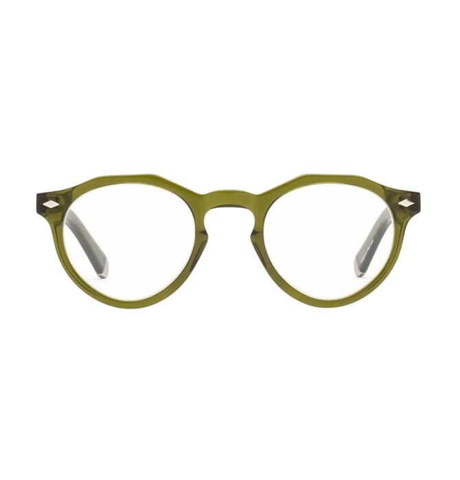 Caddis Reading Glasses | Dogleg | Heritage Green