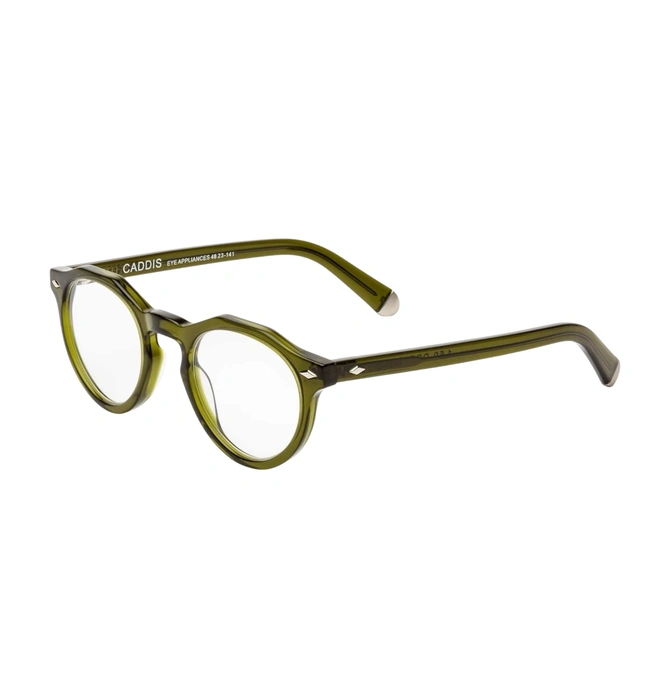 Caddis Reading Glasses | Dogleg | Heritage Green