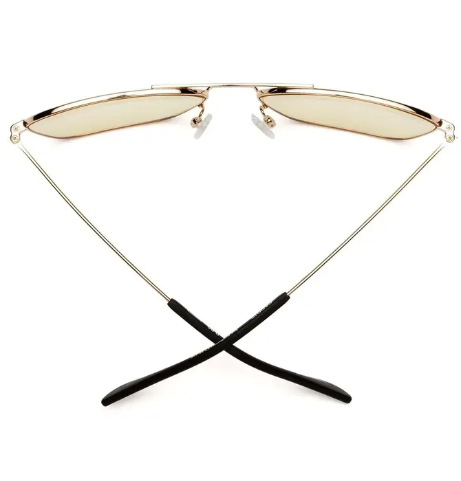 Caddis Reading Glasses | Hooper | Polished Gold | Light Yellow FRQ