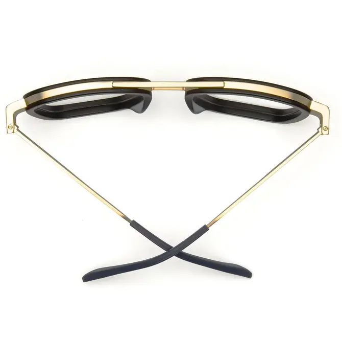 Caddis Reading Glasses | Bandit | Matte Gold - Matte Black