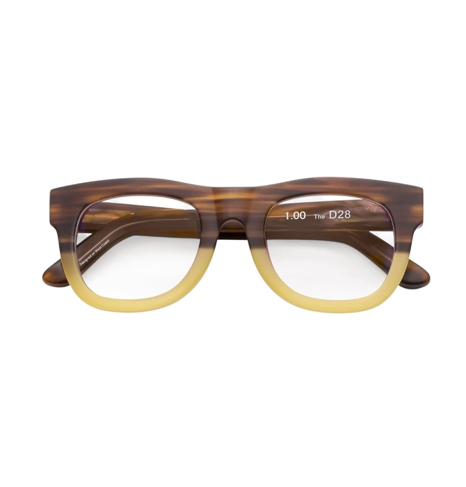 Caddis Reading Glasses | D28 Medium | Bullet Coffee
