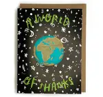 Card + Wood Magnet | A World of Thanks