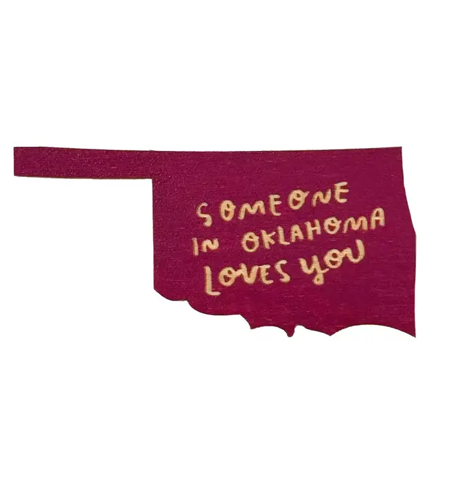 Magnet | Someone in Oklahoma Loves You | Natural