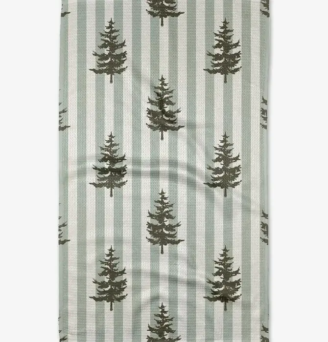 Tea Towel | Microfiber Holiday | Fir Real (Trees)