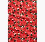 Tea Towel | Microfiber Holiday | Flora (Poinsettia)