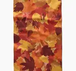 Tea Towel | Microfiber Autumn | Watercolor Fallen Leaves