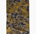 Tea Towel | Microfiber | Stay Saffron (Gold/Black)