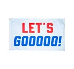 Banner | Large Outdoor Flag | Let's Gooooo!