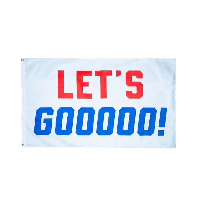 Banner | Large Outdoor Flag | Let's Gooooo!