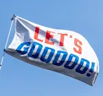 Banner | Large Outdoor Flag | Let's Gooooo!