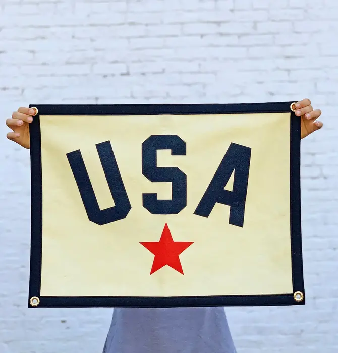 Banner | Camp Flag | USA