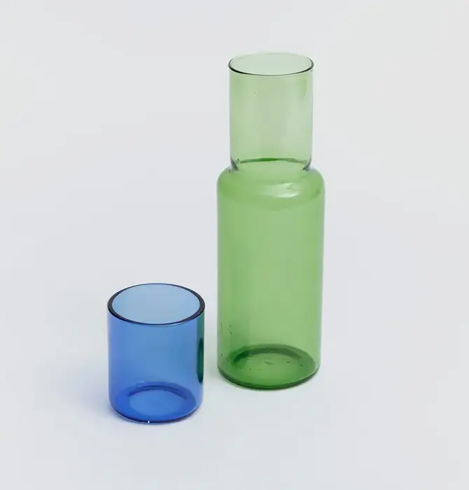 Carafe + Drinking Glass | Duo Tone