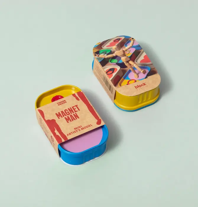 Tinned Goods | Mini Artist's Model/Mannequin | Magnetic