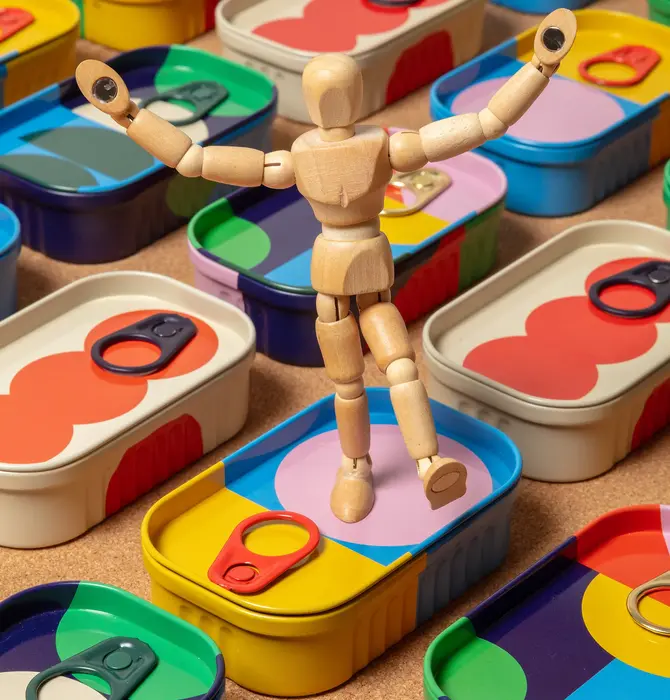 Tinned Goods | Mini Artist's Model/Mannequin | Magnetic